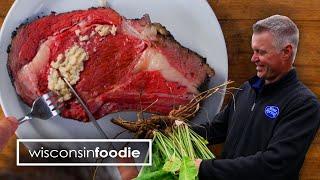 Perfect Wood Fire Prime Rib Recipe with HORSERADISH and the Family Legacy Behind this King of Zing