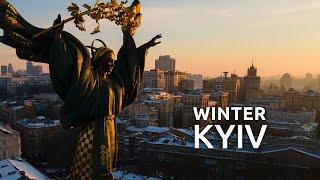 Winter Kyiv / Epic Drone Video Montage