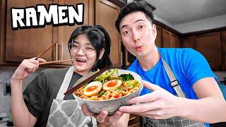 Boyfriend vs Girlfriend INSTANT RAMEN Challenge!