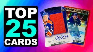 My Top 25 Hockey Cards - Sports Card Collection Showcase - 2022 Edition