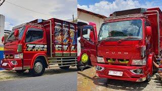 Rilis Truk Canter Minimalis Mbois Candy Red Mazda Speecheaker // Karoseri Mgm Banjarnegara