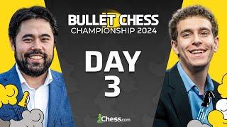 HIKARU vs NARODITSKY | BULLET CHESS CHAMPIONSHIP DAY 3