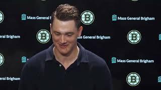 Nikita Zadorov Bruins Introductory Press Conference