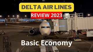 Review 2023 de DELTA Air Lines en la Tarifa BASIC ECONOMY | Boeing 737-800