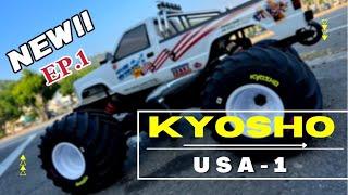 2021 Kyosho USA-1(美國一號) 大腳油車新車磨合篇－1