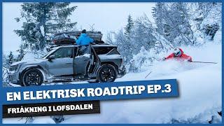 Incredible freeriding in Lofsdalen and unexpected mishap on the mountain – An electric road trip ep3