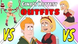 These are Gina's 20 hottest outfits on the show - Paradise PD