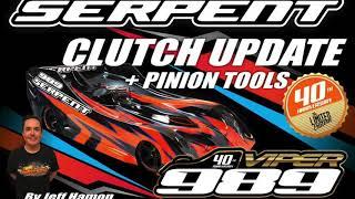 Serpent Viper 989 40th Anniversary Clutch Update