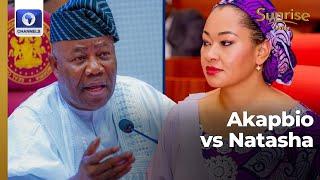 Akpabio Vs Natasha: Womanifesto Convener, Senior Advocate Debate Sexual Harassment Allegation