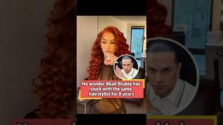 No wonder Bhad Bhabie has stuck with the same hairstylist for eight years#bhadbhabie#usa#fyp.mp4