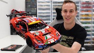 LEGO TECHNIC Ferrari 488 GTE Race Car Review