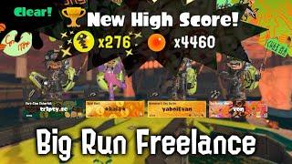 Top 1% 276 Eggs! | Grand Fest Big Run Overfishing | Splatoon 3 Salmon Run