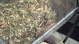 BioChar Production - Solar Drying the BioMass, by Alex Brendel