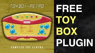 FREE PLUGIN (VST3 & AU) - Toybox Retro - Sampled Toy Synths (Presets Demo)