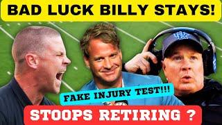 BILLY STAYING!, STOOPS RETIRING? TENNESSEE FOOTBALL, OLE MISS FOOTBALL, KENTUCKY FOOTBALL, FLORIDA