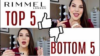 TOP 5 BOTTOM 5: Rimmel Makeup