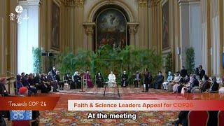 Faith & Science Leaders Appeal for COP26