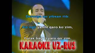 Ozodbek Nazarbekov Qaro ko`zim karaoke