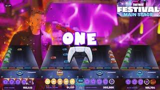 One by Metallica - Fortnite Festival Expert Full Band (June 13th. 2024) (Controller)