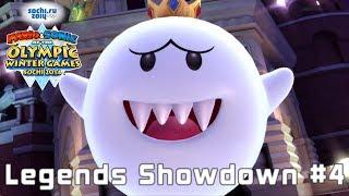 Mario & Sonic at the Olympic Winter Games Sochi 2014 [Wii U] - Legends Showdown #4