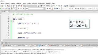 Compound Assignment Operators in C Programming Language