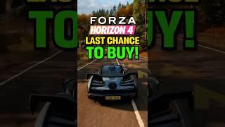 This is Your LAST CHANCE To Get Forza Horizon 4…