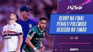 VAR CONFIRMA PÊNALTI POLÊMICO e PALMEIRAS vence SÃO PAULO, DERBY na FINAL e TIMÃO na LIBERTADORES