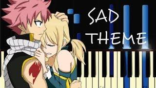 FAIRY TAIL | SAD THEME - Piano Tutorial - EASY | MIDI + SHEET MUSIC [Synthesia]