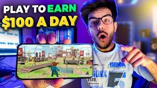 3 Play to Earn NFT Crypto Games to make $100 A DAY!!