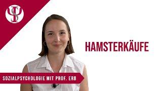 Hamsterkäufe | Sozialpsychologie mit Prof. Erb