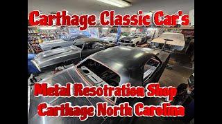 Carthage Classic Car's Restoration Shop