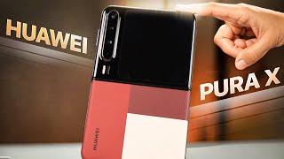 Huawei Pura X — первый обзор в России. Самый необычный смартфон года? Смотрим на HarmonyOS Next!