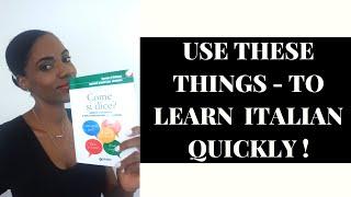 Top Things That I Use To Learn Italian-Books Apps -Learning Italian - Expat living In Italy-Rebeah