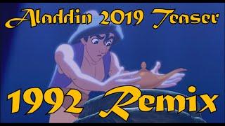 ALADDIN 2019 - Trailer 1 (1992 Cartoon Remix)
