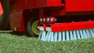 SMG TurfKing: PTO driven artificial turf maintenance