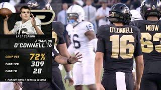 Aidan O'Connell (Purdue QB #16) Vs. Penn State 2022