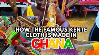 WHAT IS THE HISTORY OF GHANA'S FAMOUS KENTE CLOTH!