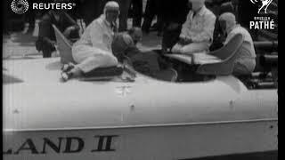 Sir H. Segrave crashes his boat and is killed at Lake Windermere (1930)