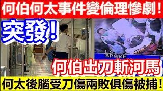 突發！何伯何太事件變倫理慘劇！！何太後腦受刀傷兩敗俱傷被捕！何伯今次出刀！｜CC字幕｜Podcast｜日更頻道 #東張西望 #何太 #何伯 #李龍基