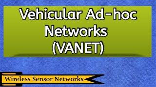 VANET (Vehicular Ad-hoc Network) | In Hindi | Characteristics | Advantages | Disadvantages