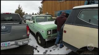 406 Garage: So the State Trooper showed up to look at some Old International Harvester Trucks!