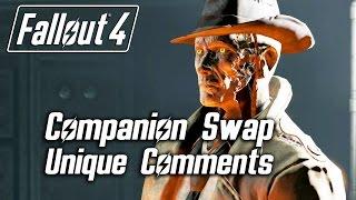 Fallout 4 - Companion Swap Unique Comments (Nick Valentine)