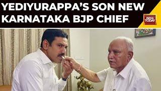 By Vijayendra Speaks To India Today After Being Elected As The New Chief Of BJP's Karnataka Unit