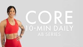 10 minute Core Workout | All Fitness levels with modifications| No Equipment| Day 3