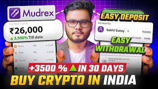 How to Buy Cryptocurrency in India With UPI & Bank | Invest in Crypto - MUDREX