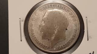 British - King George V - 1923 - One Florin - Silver - Circulated - Coin World UK