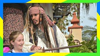 CAPTAIN JACK SPARROW PIRATE TUTORIAL | DISNEY OUTLET SHOPPING AT CHARACTER WAREHOUSE