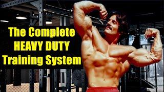 MIKE MENTZER: THE COMPLETE HEAVY DUTY TRAINING SYSTEM #mikementzer #gym #motivation #training