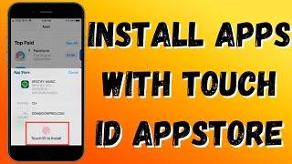 How To Use Touch ID For App Store IOS 14 | Install Apps with Touch ID on iPhone & iPad