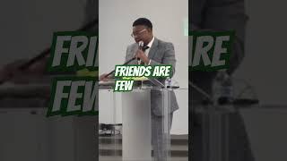 Friends Are Few! #churchservice #usa #love #gospel #texas #mansfield #truth